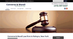 Desktop Screenshot of morellattorneys.com