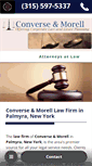 Mobile Screenshot of morellattorneys.com